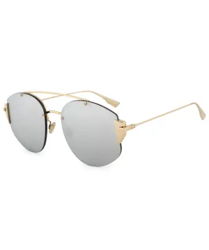 Christian Dior Stronger 000 DC 58 Aviator Sunglasses