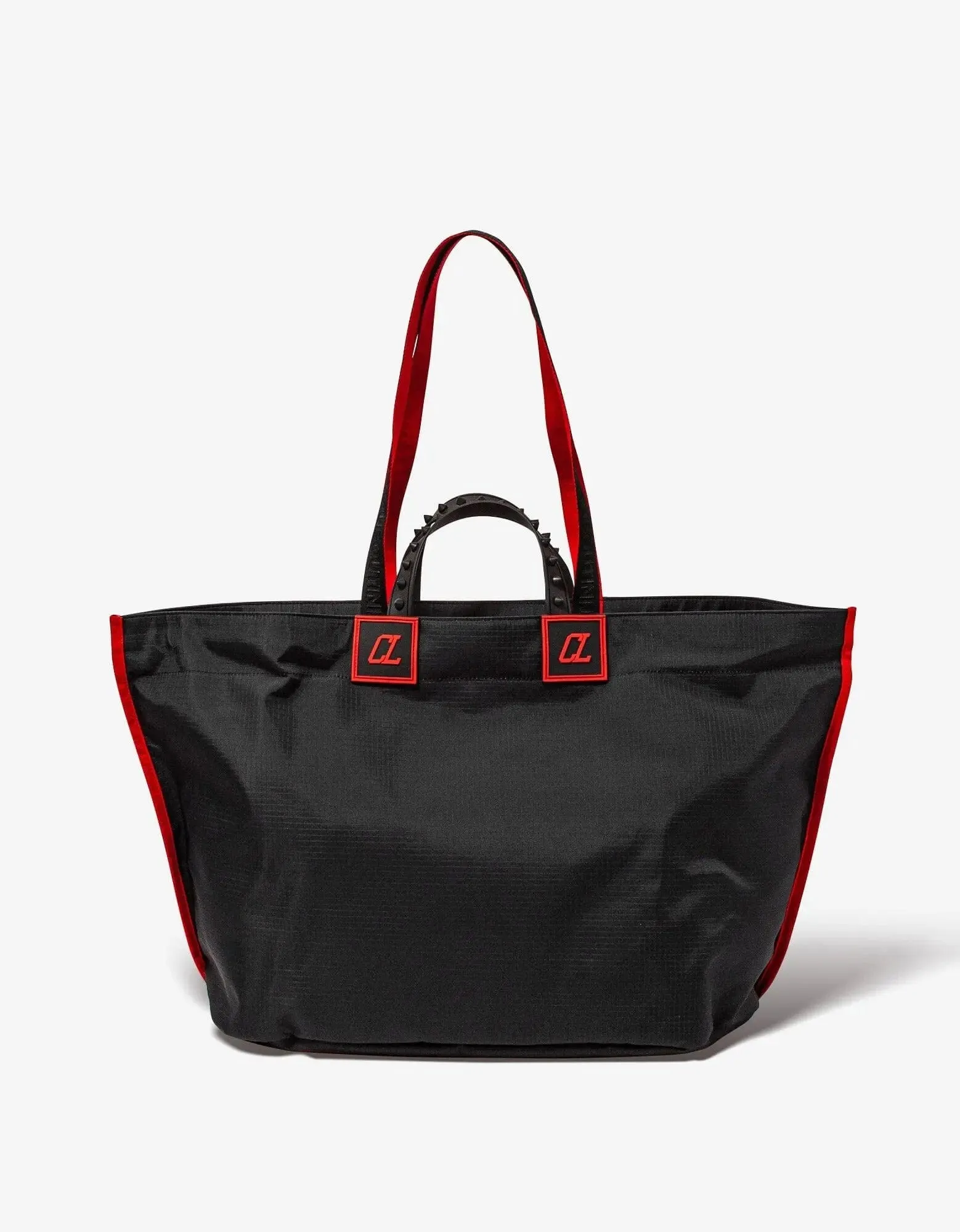 Christian Louboutin Black Loutote Beach Bag