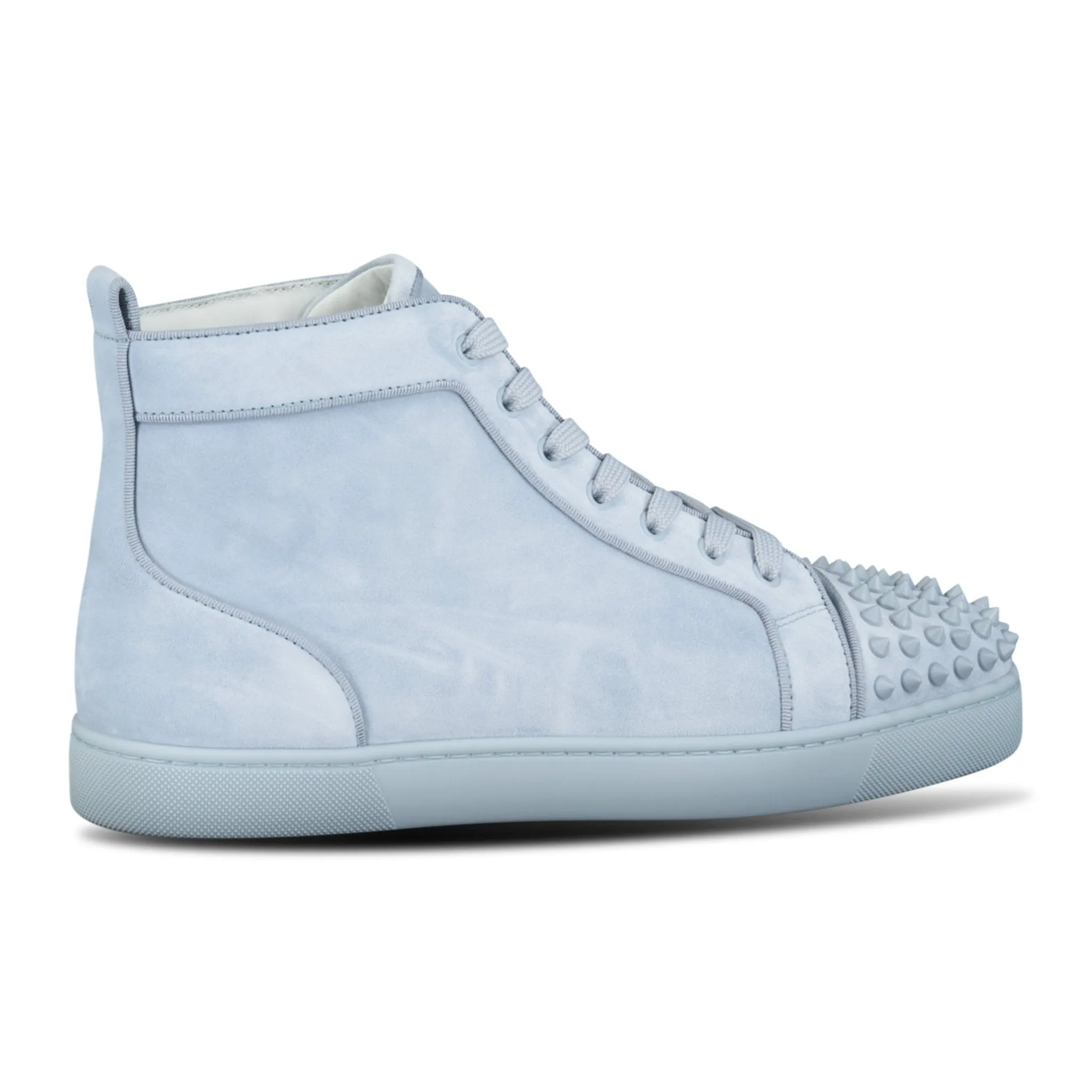 CHRISTIAN LOUBOUTIN LOUIS HIGH TOP TRAINERS BLUE