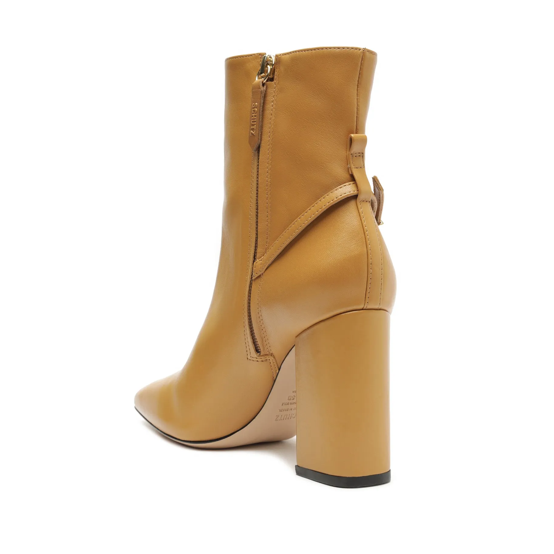 Christine Nappa Leather Bootie