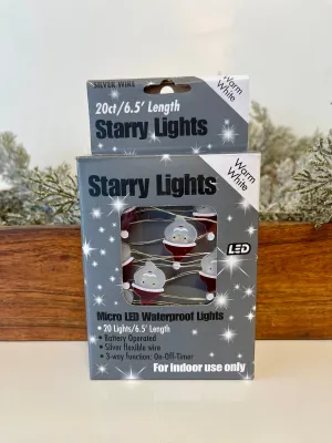 Christmas Battery Micro Light Strand- 4 Styles