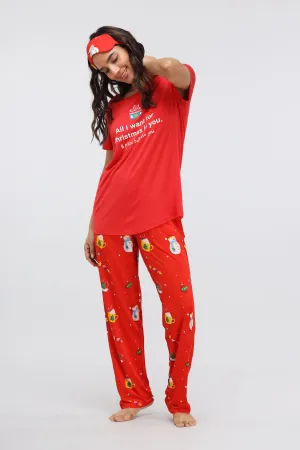 Christmas Cheer Modal Pajama Set