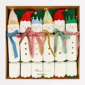 Christmas Crackers Snowman (Pack 6)