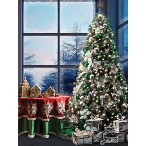 Christmas Dawn Printed Backdrop