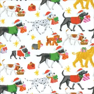 Christmas Delivery White Wrapping Paper