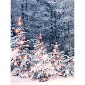 Christmas Forest Backdrop