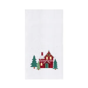 Christmas House Kitchen Towel