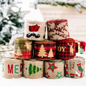 Christmas Polyester Ribbon