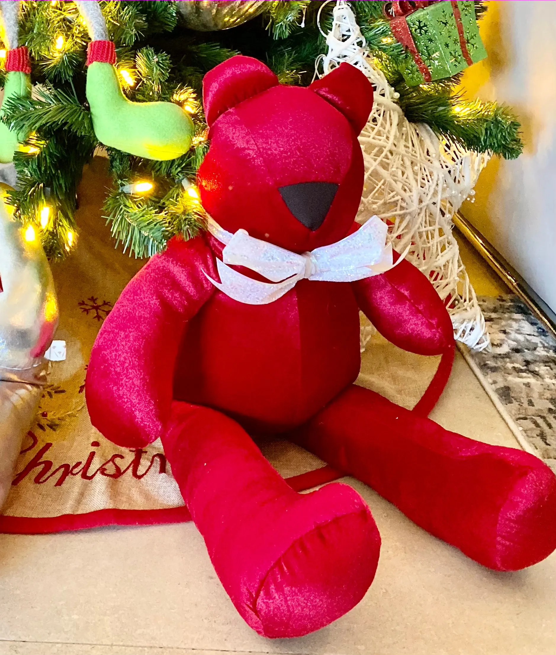 Christmas Teddy Chico 23cm VR / 9" Christmas Teddy Small VR