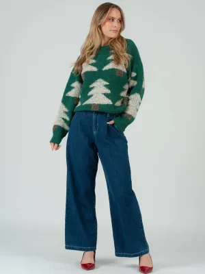 Christmas Tree Folsom Sweater