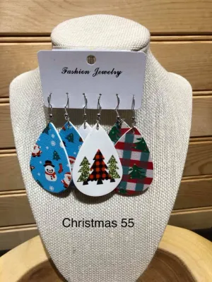 Christmas Trio Earring - #55