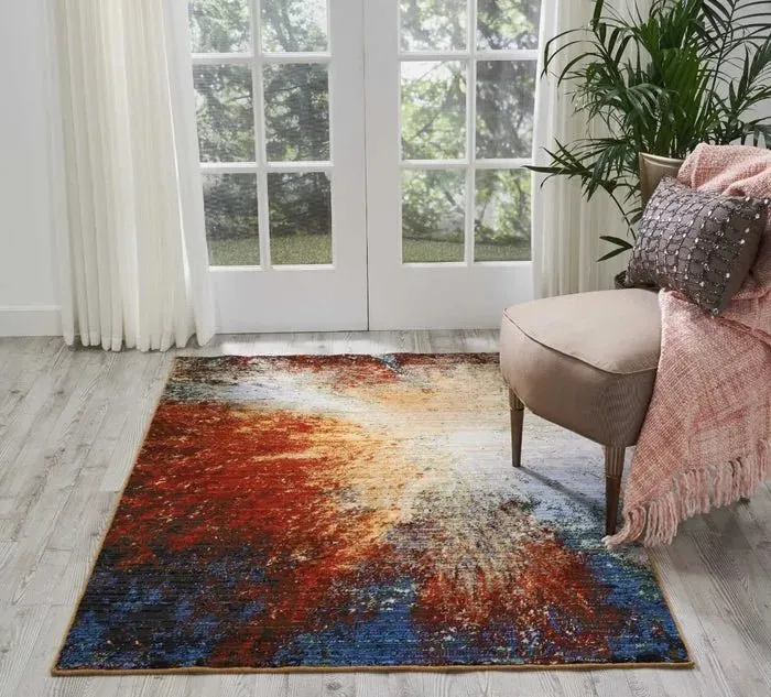 Chroma CRM02 Red Flare Rug