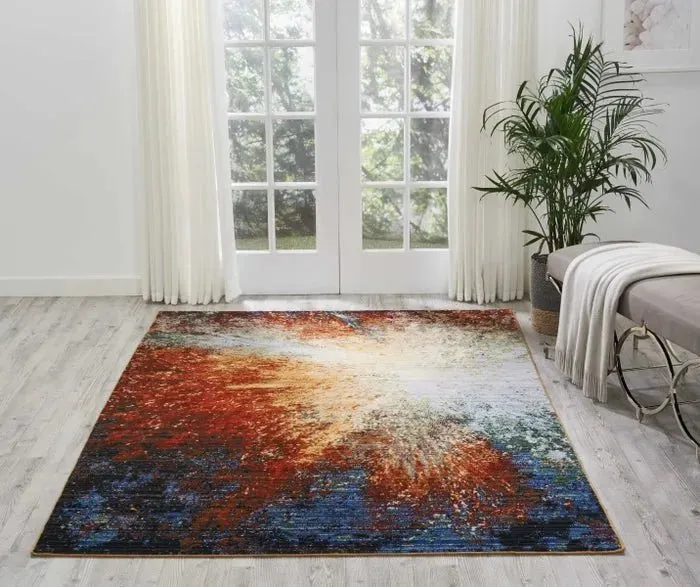 Chroma CRM02 Red Flare Rug