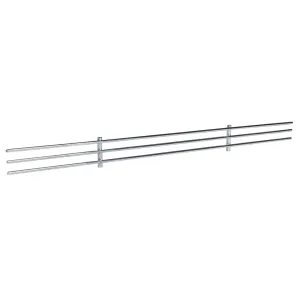 Chrome freedomRail Shoe Fence