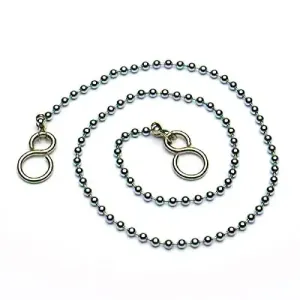 Chrome Plated Replacement Sink Ball Chain - 18 Inch (450mm)