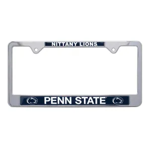 Chrome Standard Nittany Lion License Frame