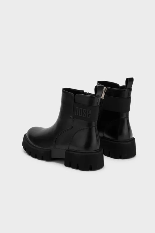 CHUNKY PLATFORM ANKLE BOOTS