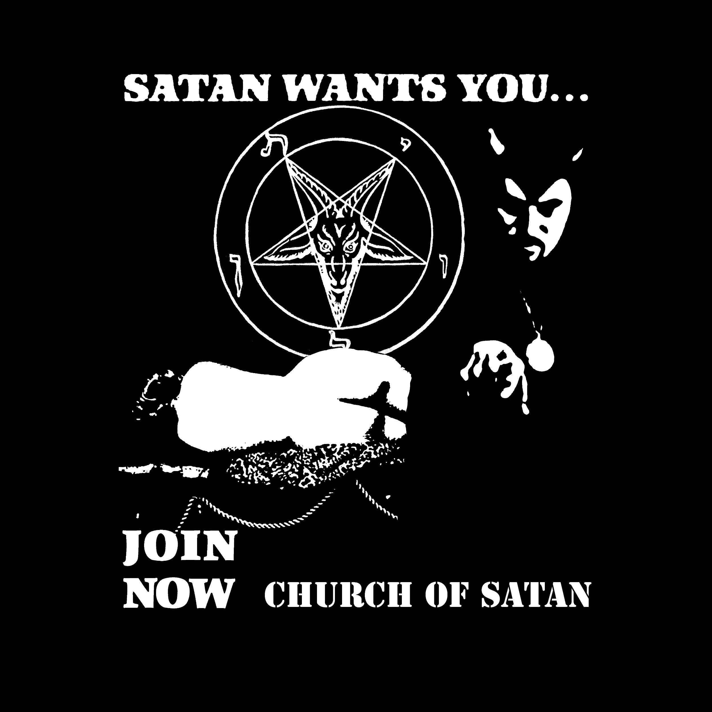 Church Of Satan Wants You Slim Fit Tee