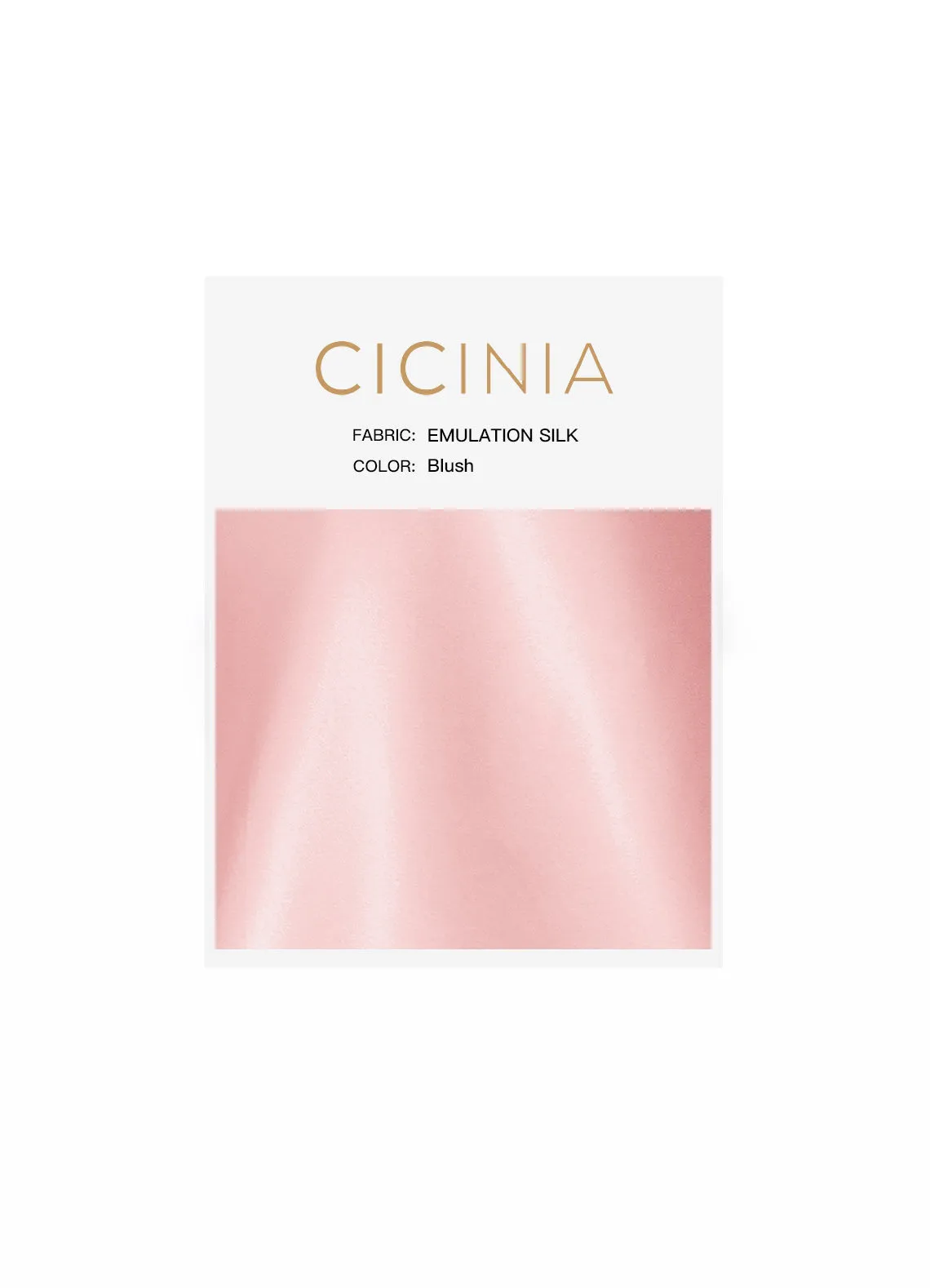 Cicinia Soft Satin/Emulation Silk Swatches UK