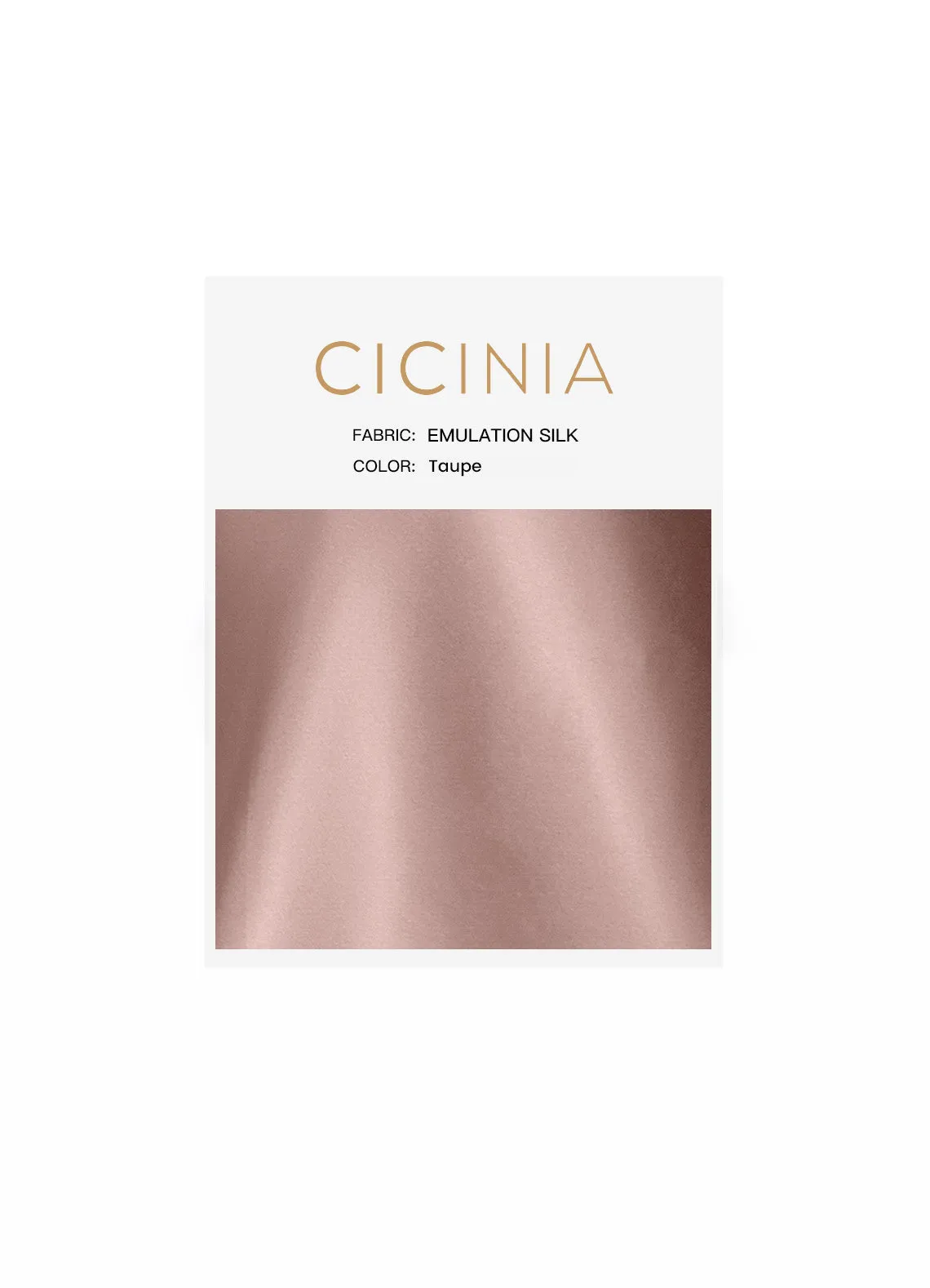 Cicinia Soft Satin/Emulation Silk Swatches UK