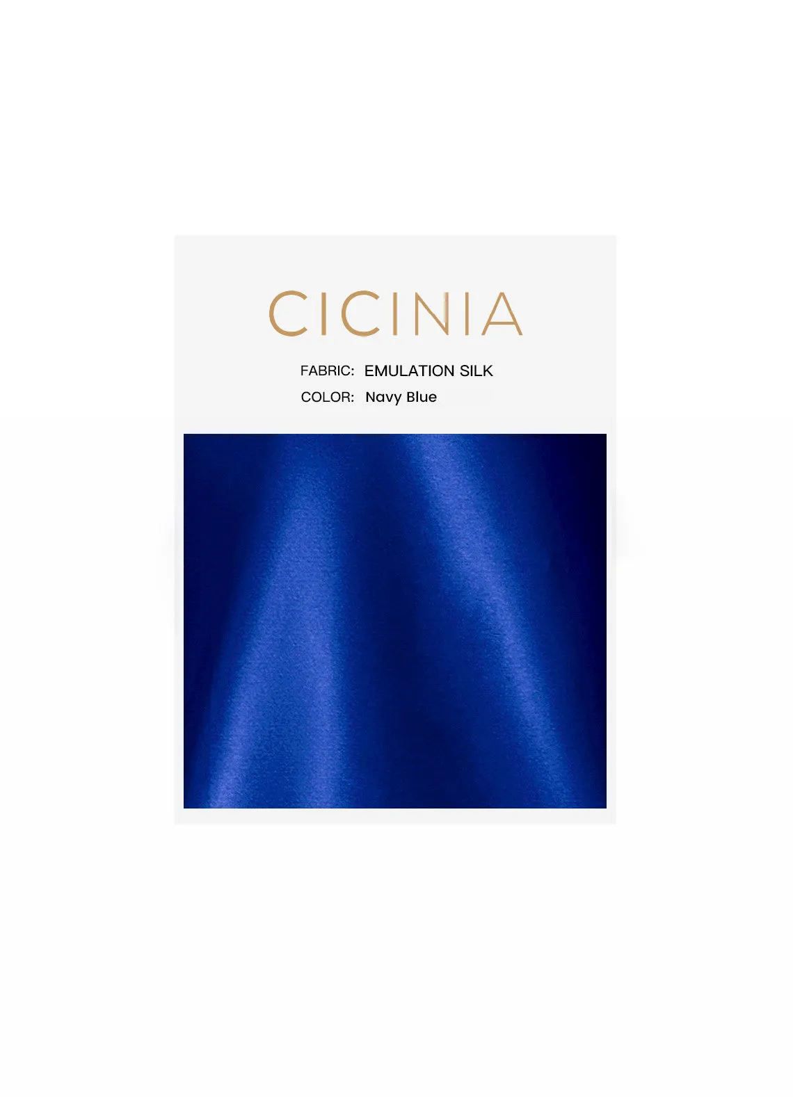 Cicinia Soft Satin/Emulation Silk Swatches UK