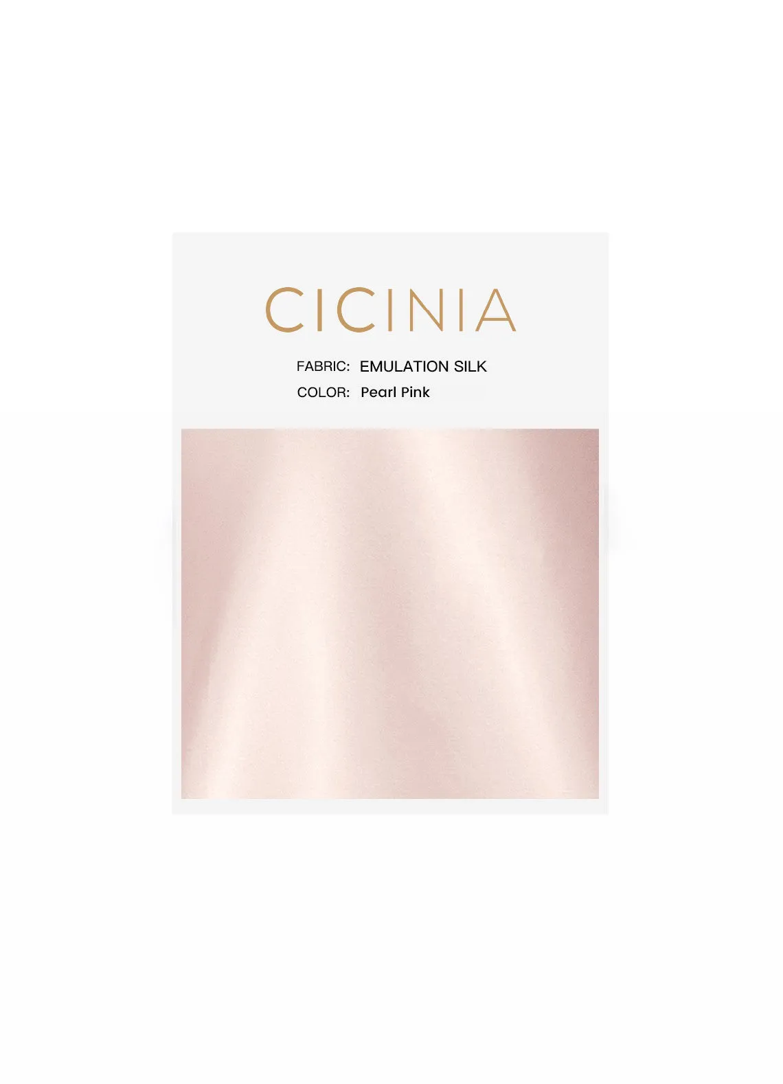 Cicinia Soft Satin/Emulation Silk Swatches UK