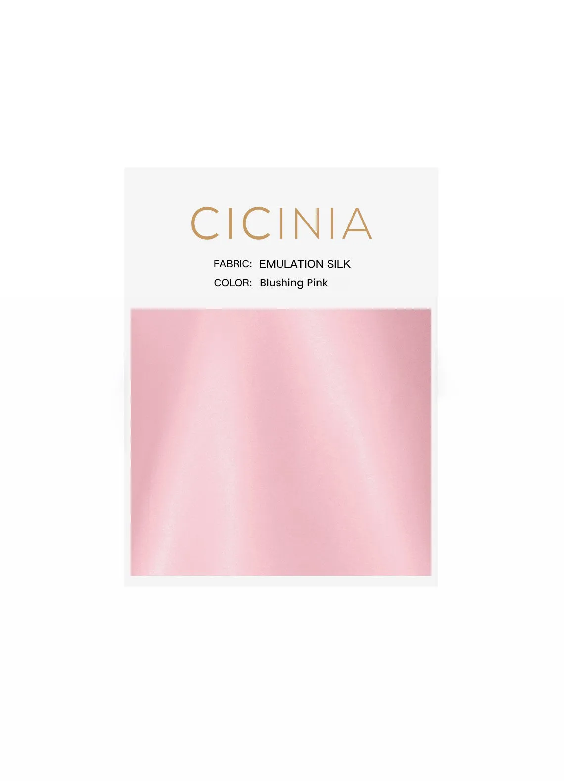 Cicinia Soft Satin/Emulation Silk Swatches UK