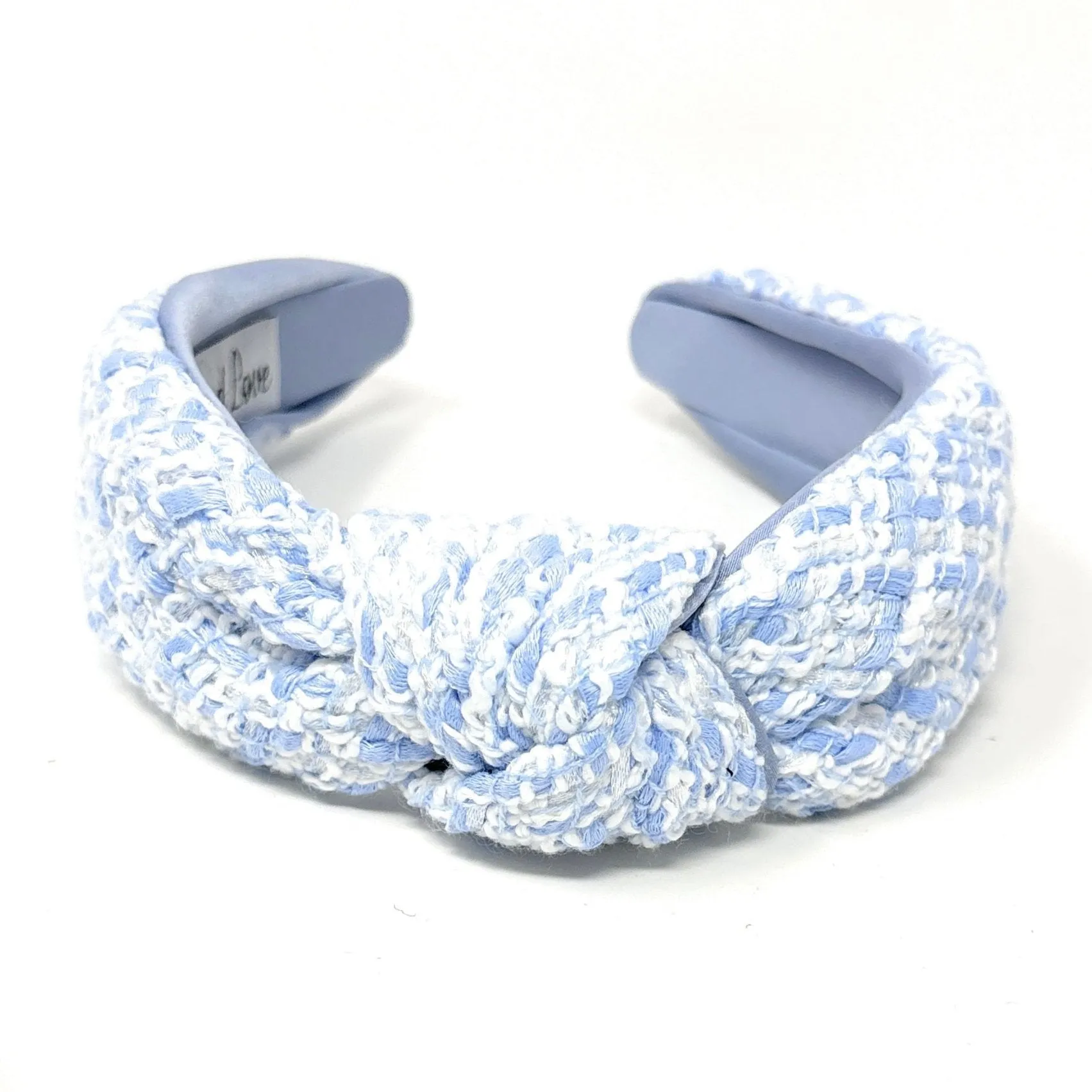 Cielo Tweed Knot Headband