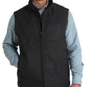 Cinch Men's Concealed Carry Bonded Vest in Charcoal