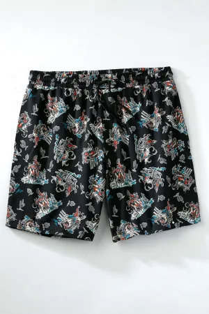 Cinch Rodeo Print Swim Trunks