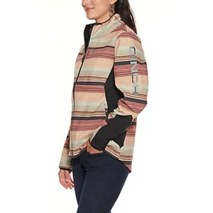 CINCH WOMEN'S BLANKET STRIPE SOFTSHELL JACKETS - MULTI