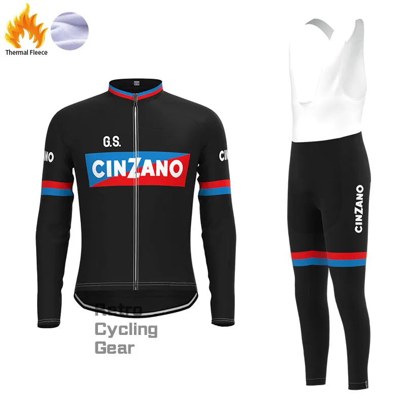 CINZANO Fleece Retro Cycling Kits