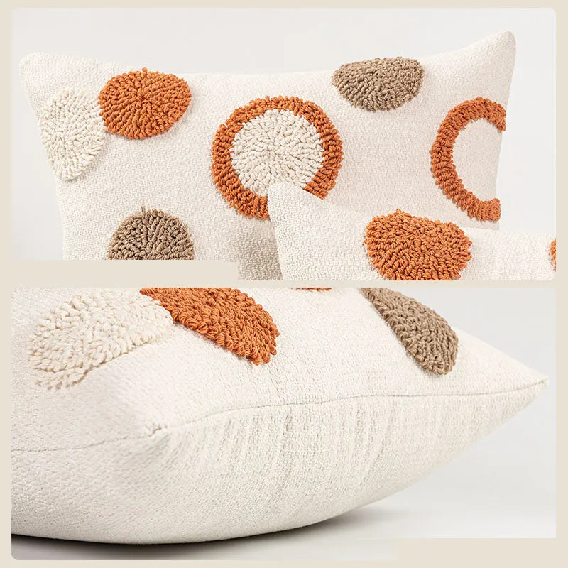 Circle Pattern Pillow