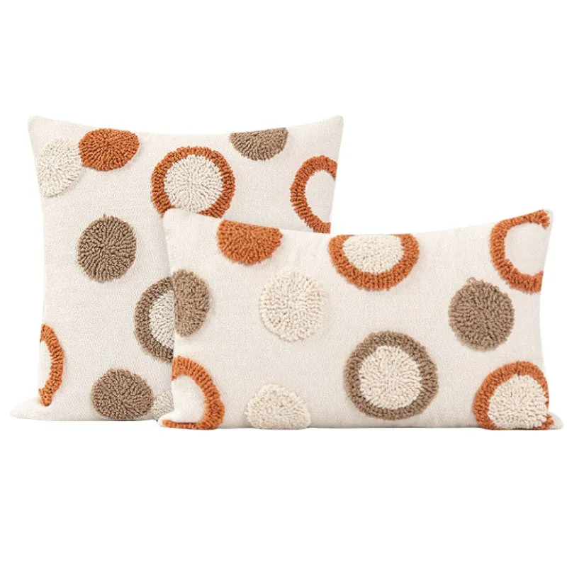 Circle Pattern Pillow