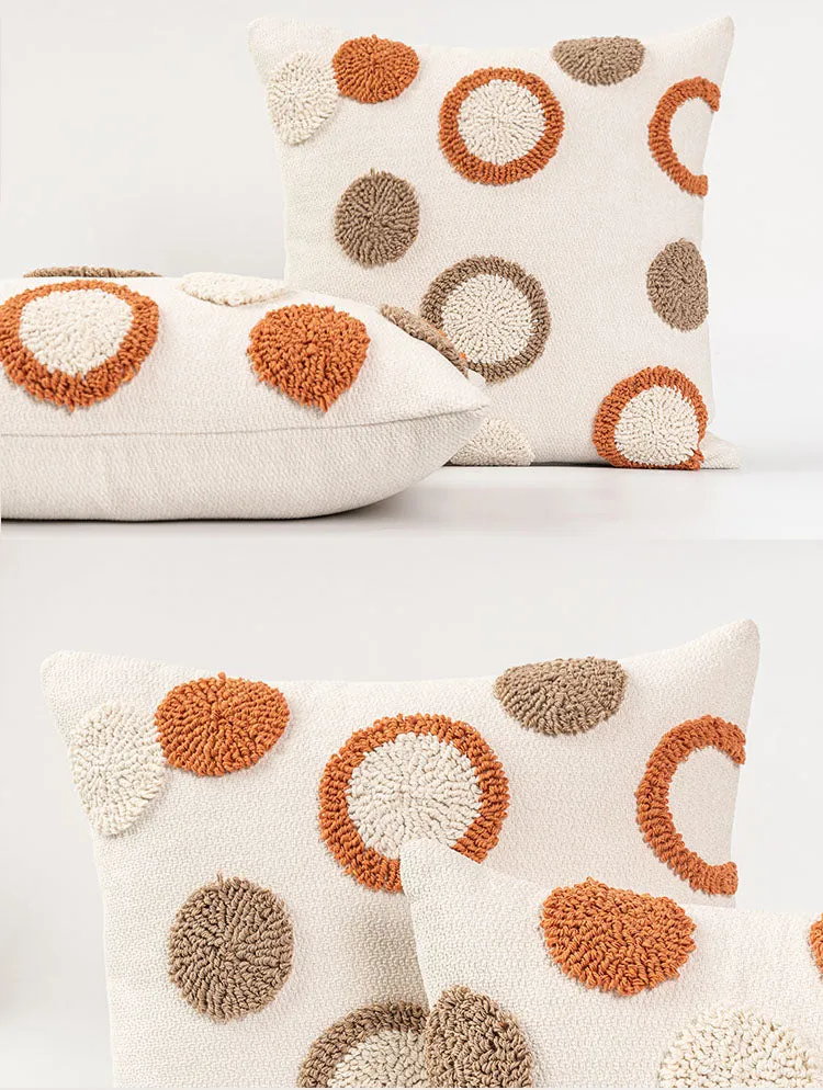 Circle Pattern Pillow