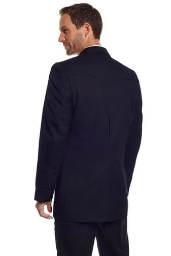 Circle S Mens Black Poly/Rayon Blend Abilene Sportcoat Western Jacket Blazer 40 R