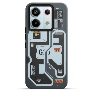 Circuit Printed Back Cover Case Redmi Note 13 Pro 5G