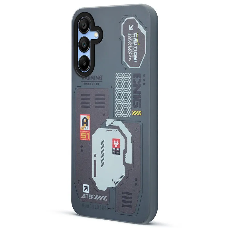 Circuit Printed Back Cover Case Samsung F15 5G