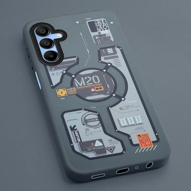 Circuit Printed Back Cover Case Samsung F15 5G