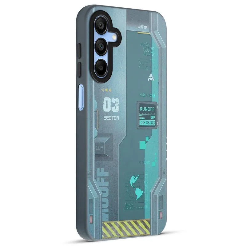 Circuit Printed Back Cover Case Samsung F15 5G