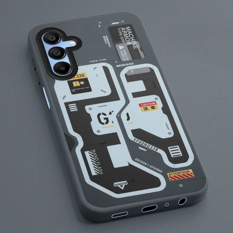 Circuit Printed Back Cover Case Samsung F15 5G