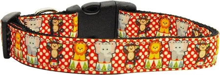 Circus Smirkus Nylon Dog Collar Xs