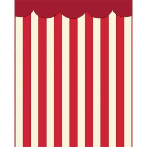 Circus Tent Printed Backdrop