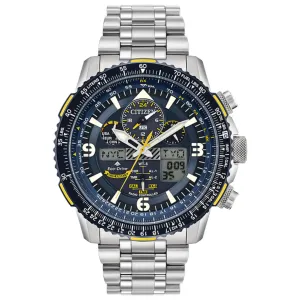 Citizen Eco Drive Promaster Skyhawk A-T Blue Angels Stainless Watch JY8078-52L