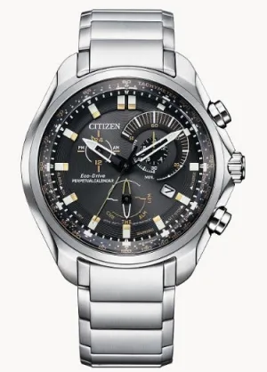 Citizen Eco Drive Sport Chronograph Stainless Watch BL5600-53E