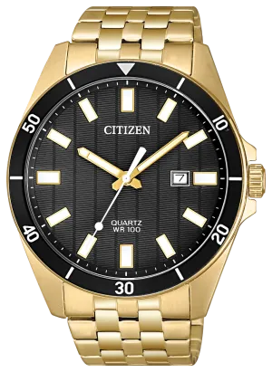 Citizen Quartz Gold tone Watch BI5052-59E