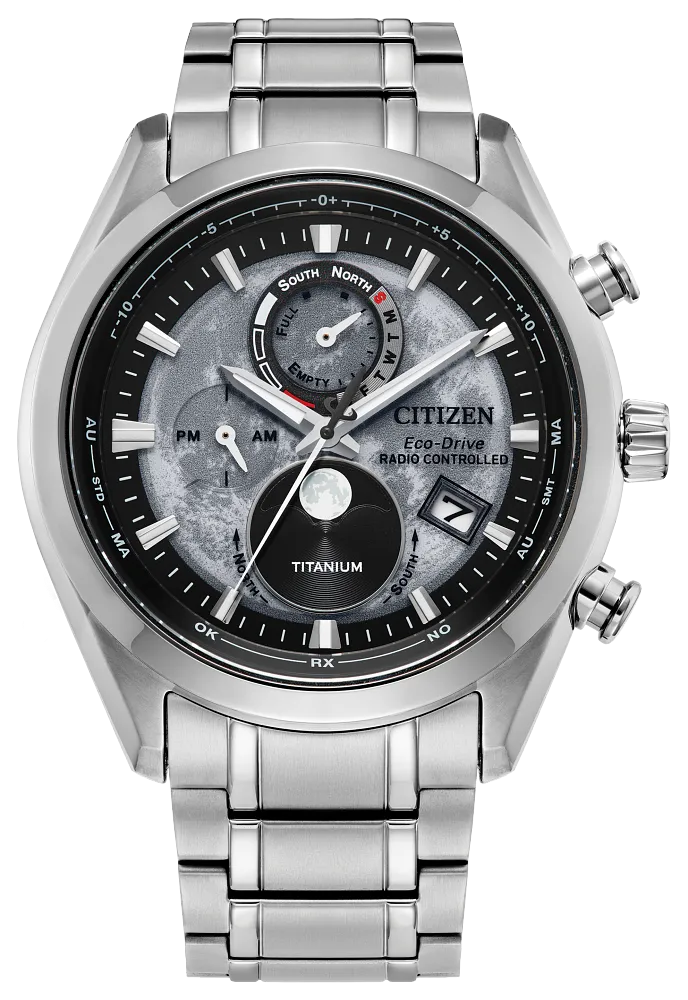 CITIZEN Tsuki-yomi A-T Eco-Drive Watch BY1010-57H