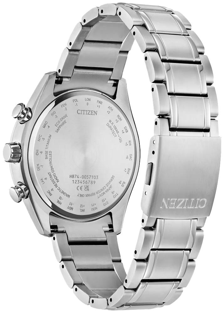 CITIZEN Tsuki-yomi A-T Eco-Drive Watch BY1010-57H