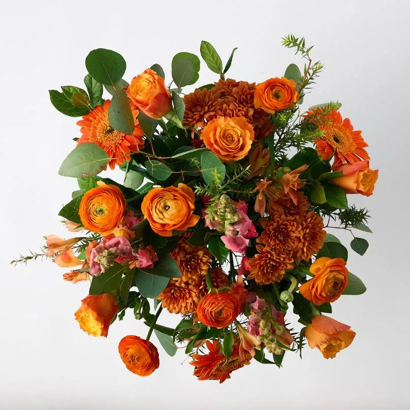 Citrus Couture Flower Arrangement