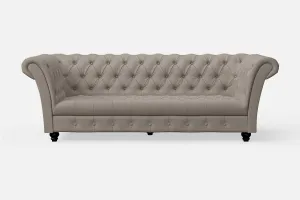 Civita 3 Seater Sofa Sand Leather